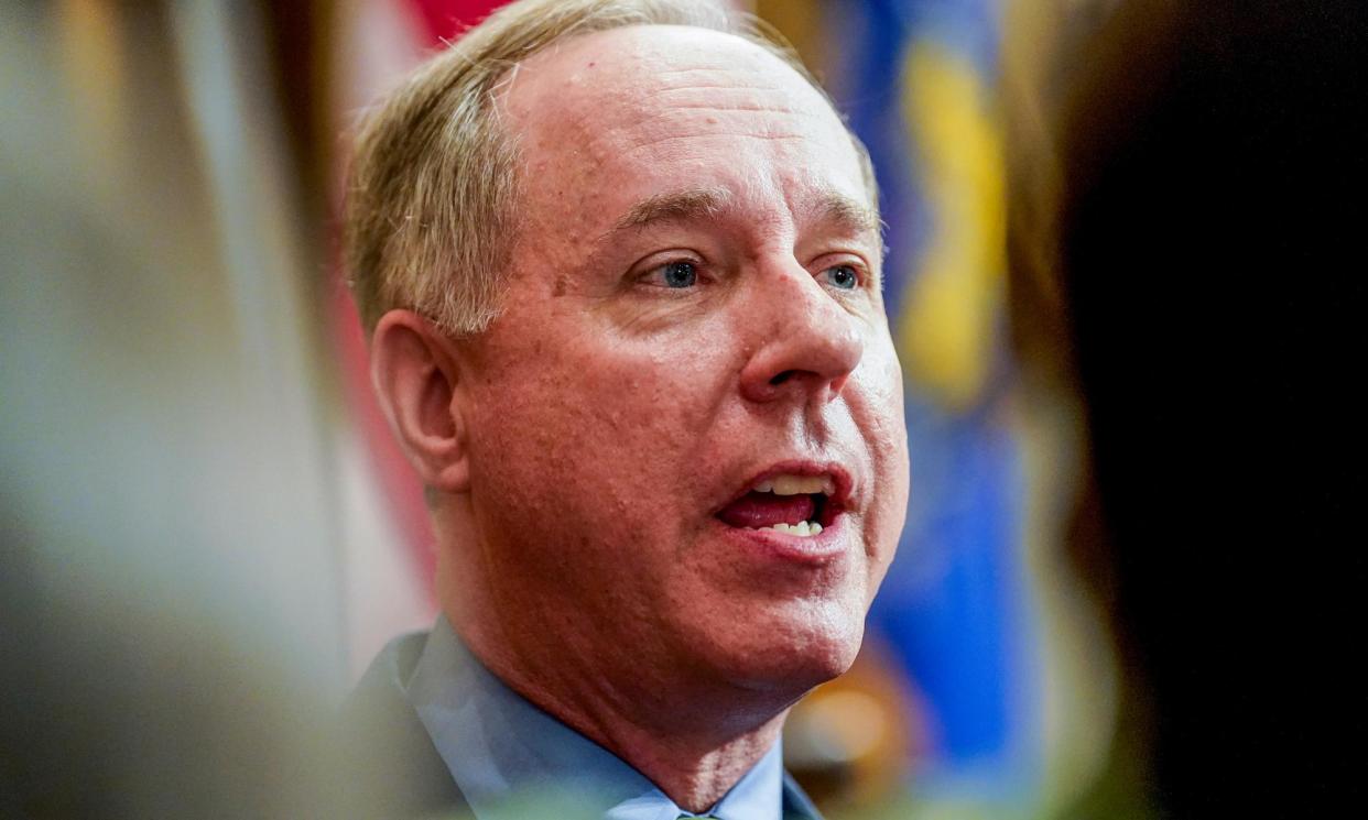 <span>Robin Vos, Wisconsin’s Republican assembly speaker.</span><span>Photograph: Andy Manis/AP</span>