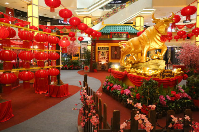 Chinese New Year decor at Klang Valley malls in full bloom despite MCO