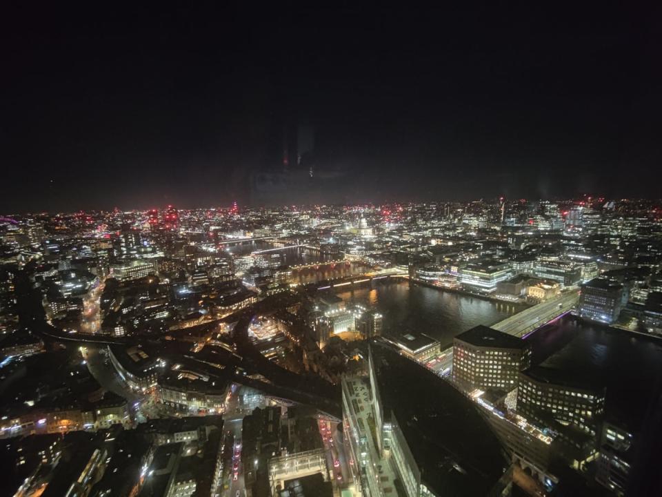 The view from the room at Shangri-La The Shard (Emma Magnus)