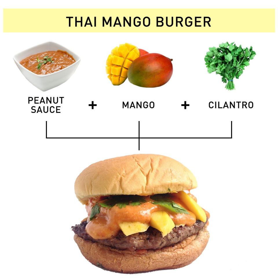 20. Thai Mango Burger