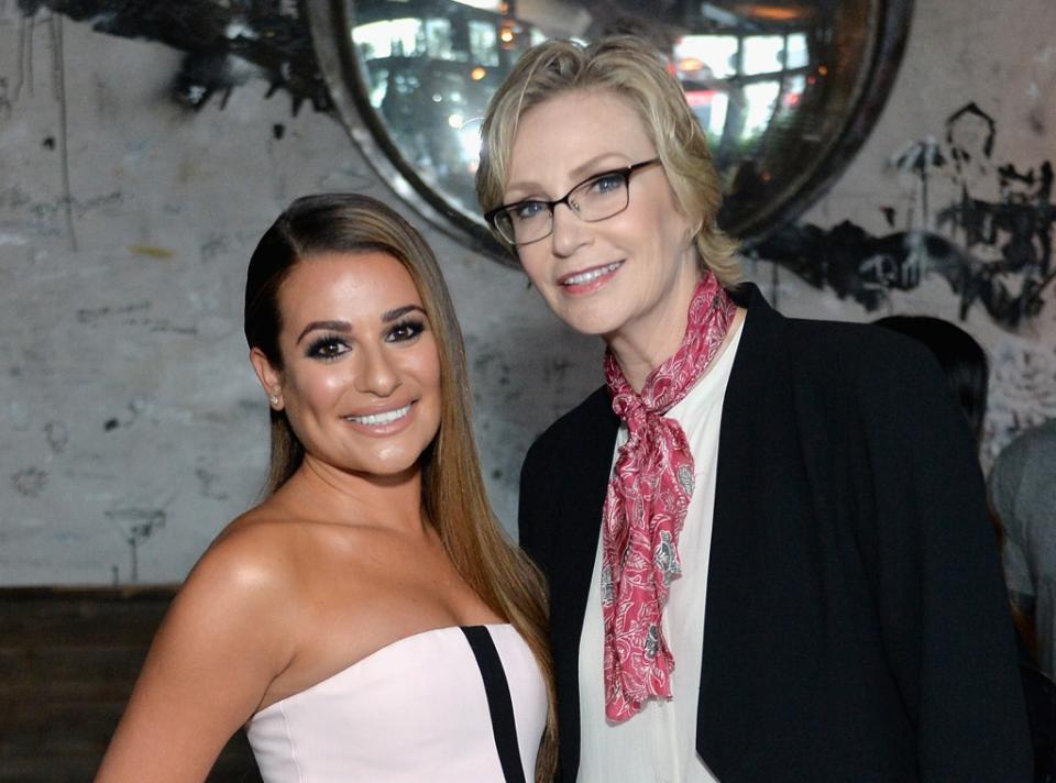 Lea Michele, Jane Lynch