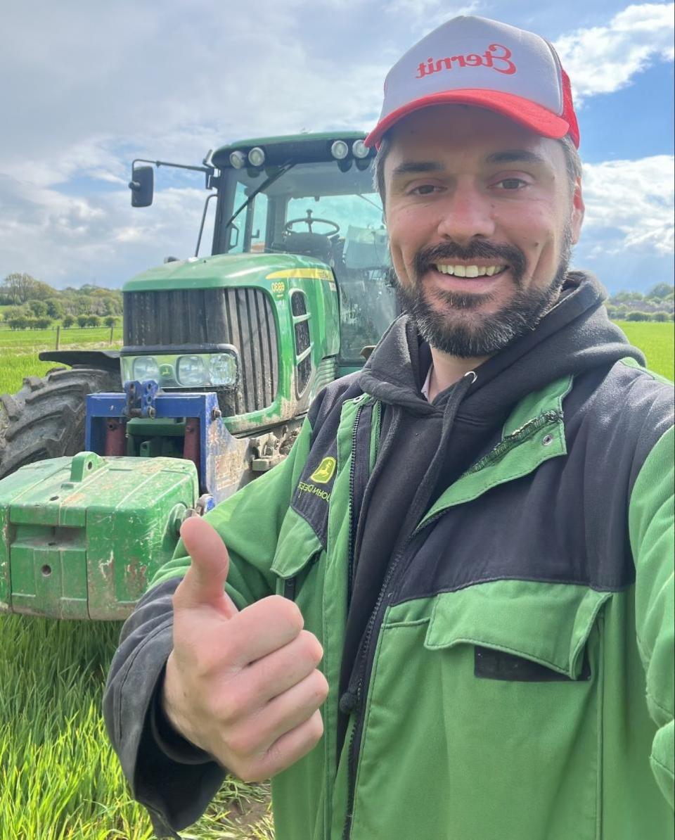Craven Herald: Farming influencer Joe Seels will make an appearance at the Great Yorkshire Show this year.