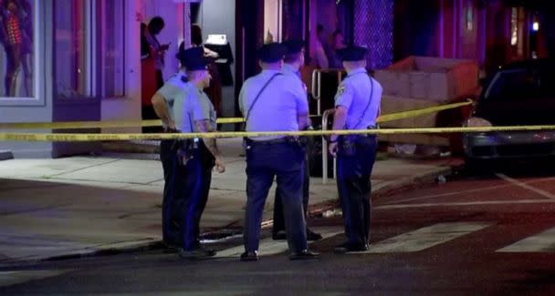 PHOTO: Philadelphia has had 300 homicides this year after a shooting death, July 18, 2022. (WPVI)