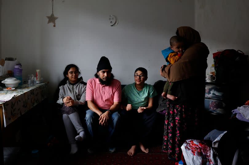 Fardus Miah, Tania Jahan and their family have lived in their White City flat since December 2019
