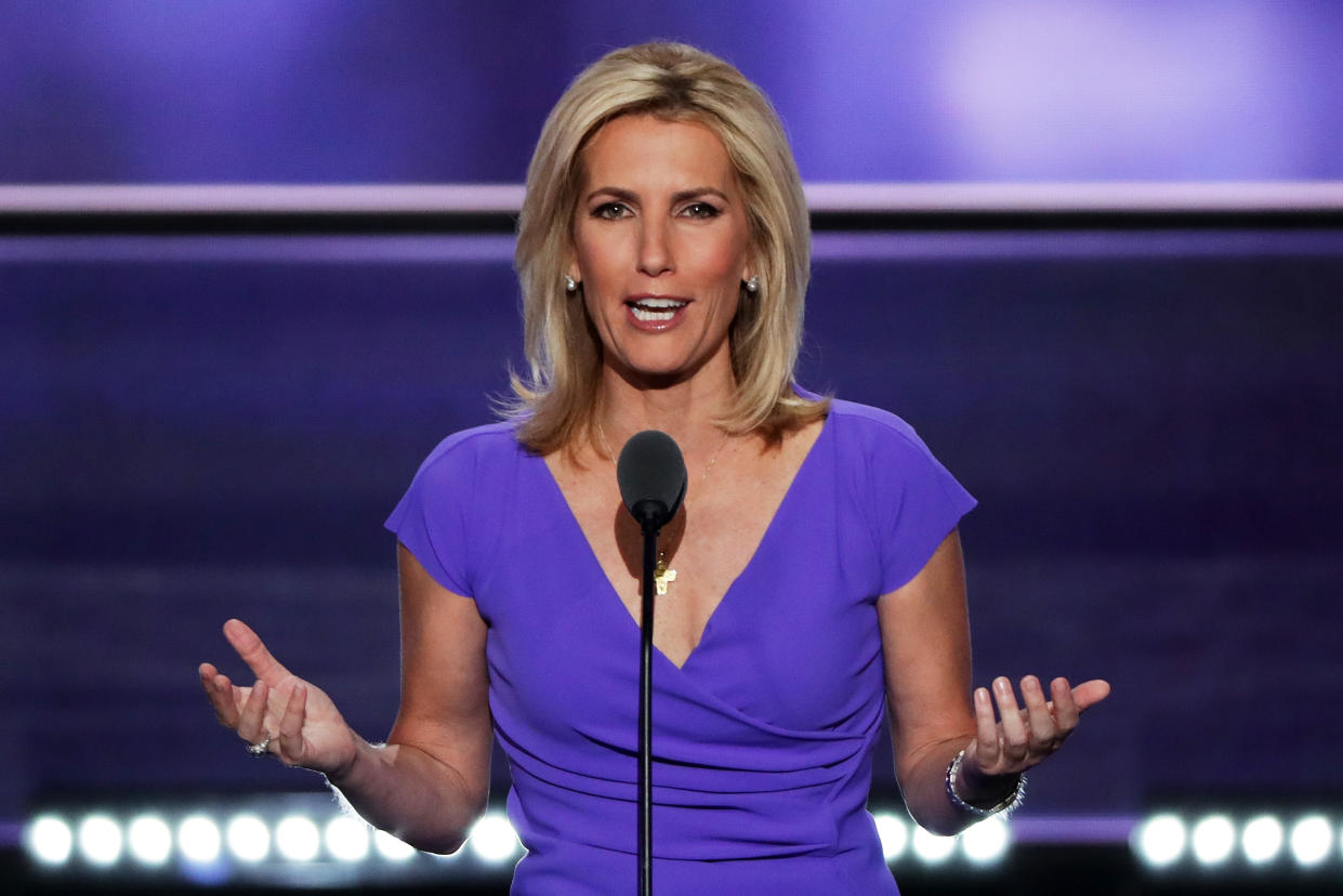 Laura Ingraham speaking at the Republican National Convention in summer 2016. (Photo: Alex Wong/Getty Images)