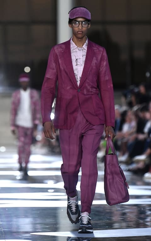 Ermenegildo Zegna Men's Spring/Summer 2019 - Credit: AFP 