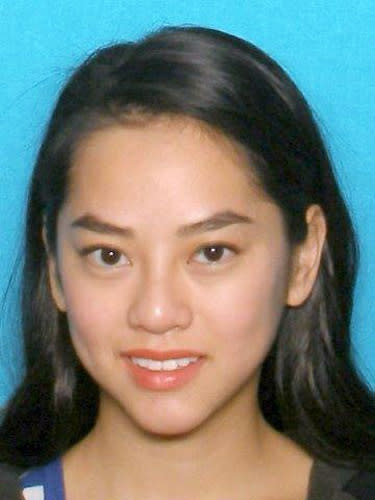 This handout photo provided by the Texas Department of Public Safety shows Sandy Thuy Le. On Monday, March 17, 2014, Le became the third person to die after being struck by a suspected drunken driver in Austin last week during the South By Southwest festival Austin police spokeswoman Veneza Bremner said.(AP Photo/Texas Department of Public Safety )