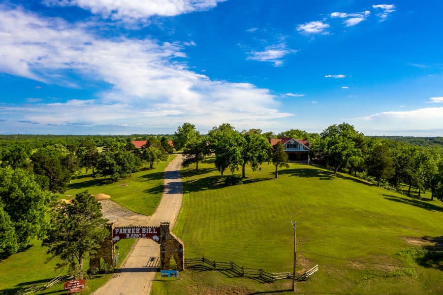 The Pawnee Bill Ranch and Museum. Image courtesy Oklahoma Historical Society.