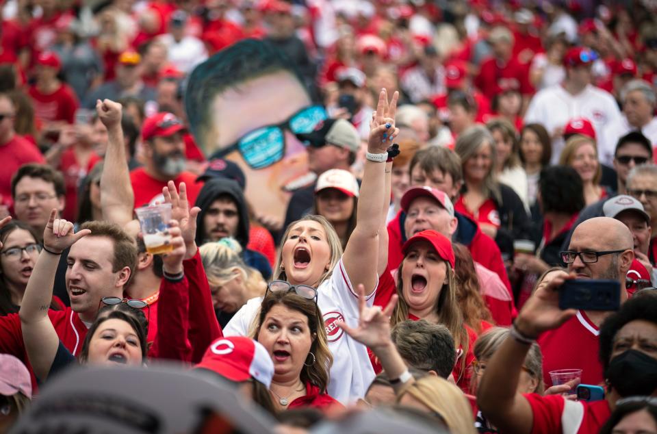 The Reds Community Fund Charity Block Party starts at 11 a.m. Thursday.