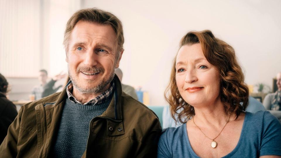 Liam Neeson and Lesley Manville in Ordinary Love