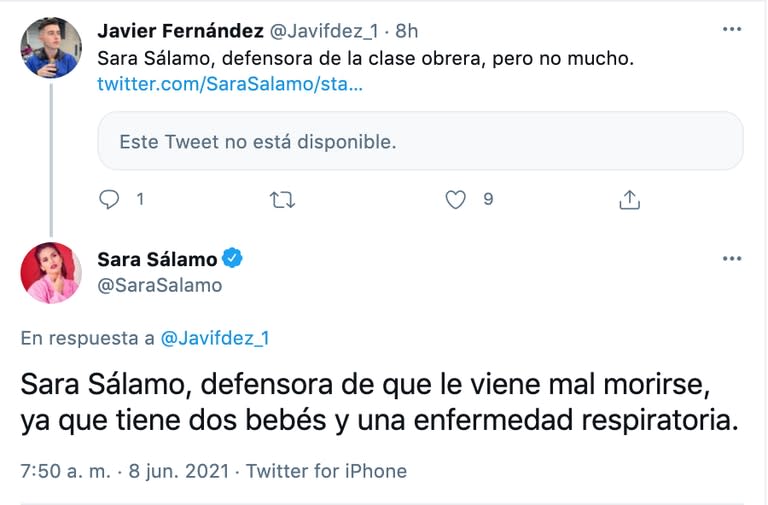 Las críticas de los usuarios a la esposa de Isco Alarcón por defender la vacunación de los futbolistas