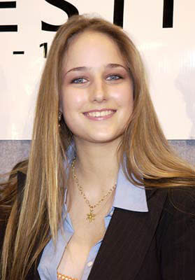 Leelee Sobieski at the Toronto press conference for 20th Century Fox's Joy Ride