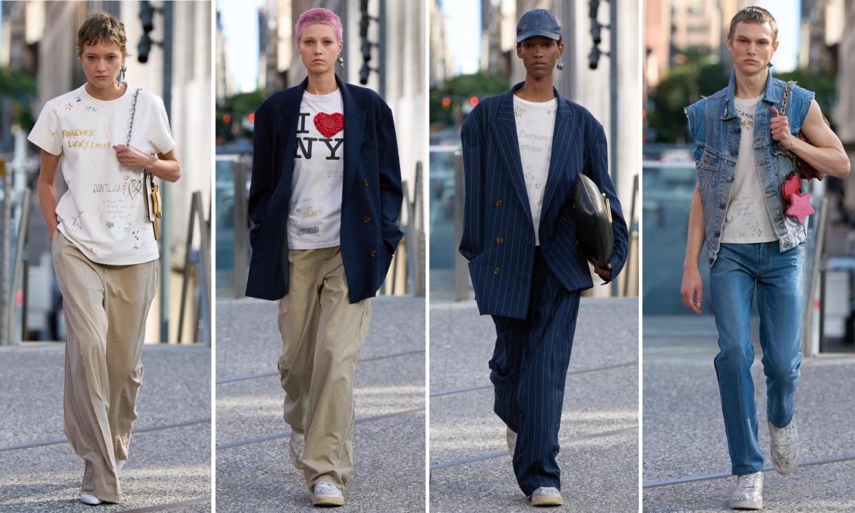 <span>Coach ready-to-wear runway looks for New York fashion week.</span><span>Photograph: Isidore Montag/Gorunway.com</span>