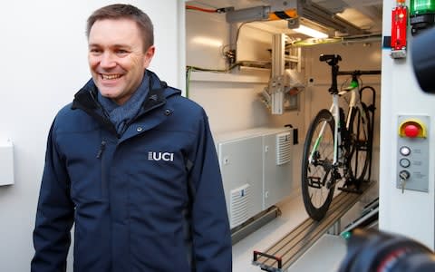 UCI president David Lappartient - Credit: reuters