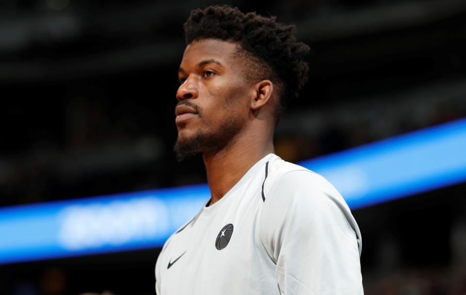 Jimmy Butler owned his Wednesday tirade in an ESPN interview, citing his passion for the game and brutal honesty. (AP)