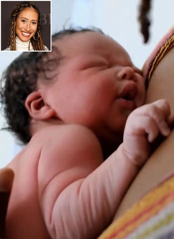 Elaine Welteroth/Instagram Elaine Wentworth and her son