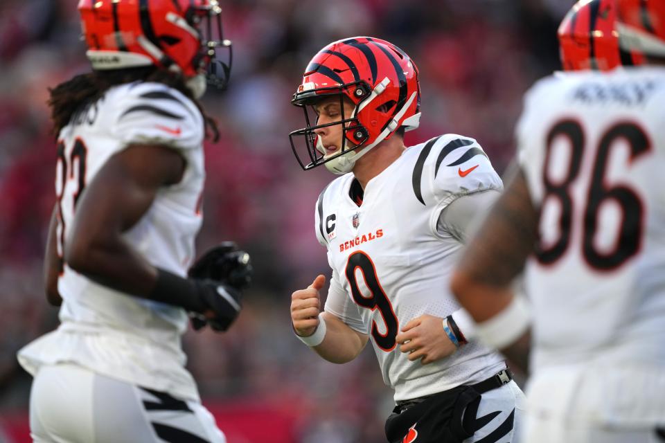 Cincinnati Bengals quarterback Joe Burrow