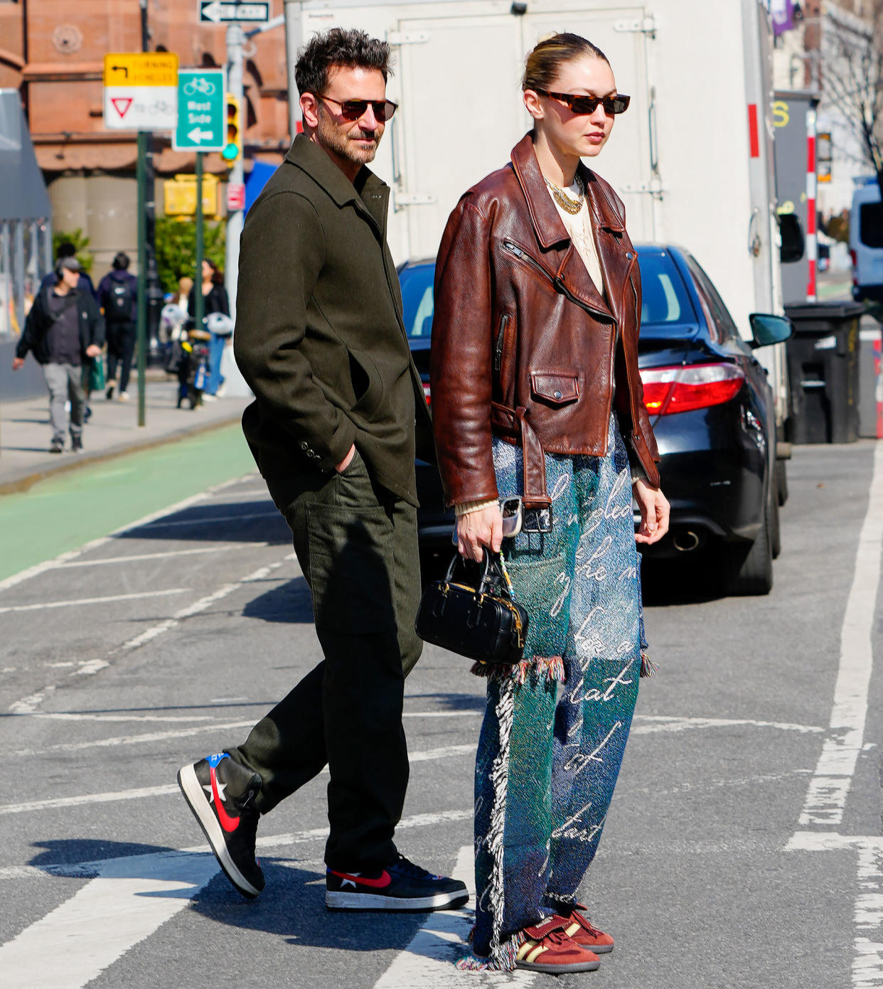 Feature Bradley Cooper and Gigi Hadid Are All Smiles While Out and About in New York City