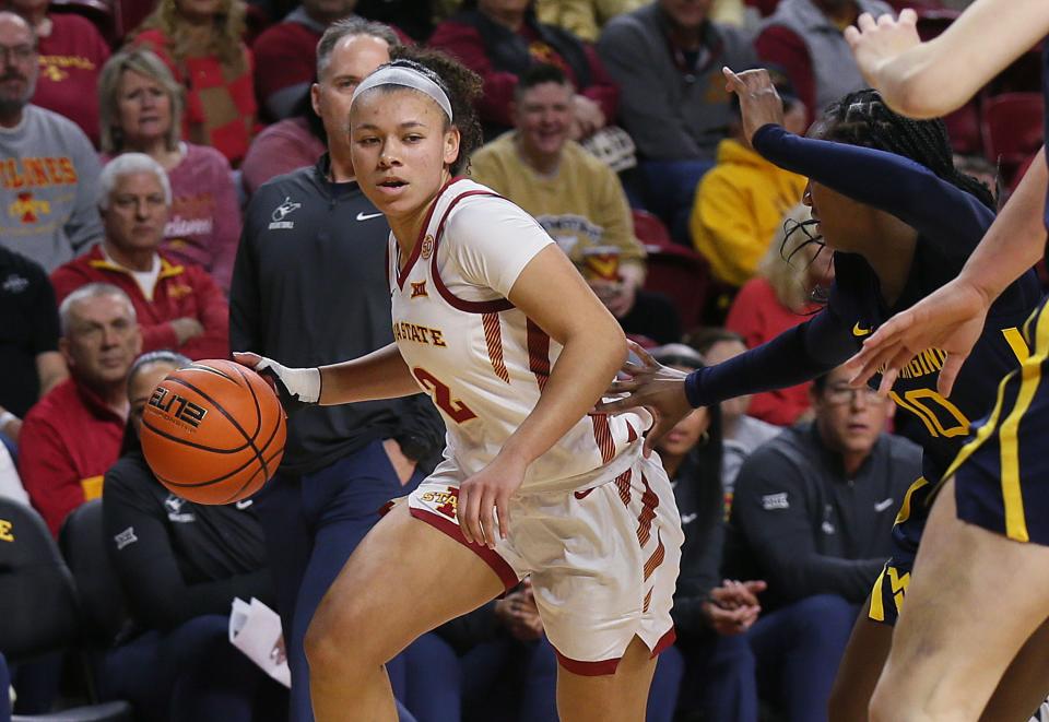 Iowa State women's basketball's Arianna Jackson played through injury ...