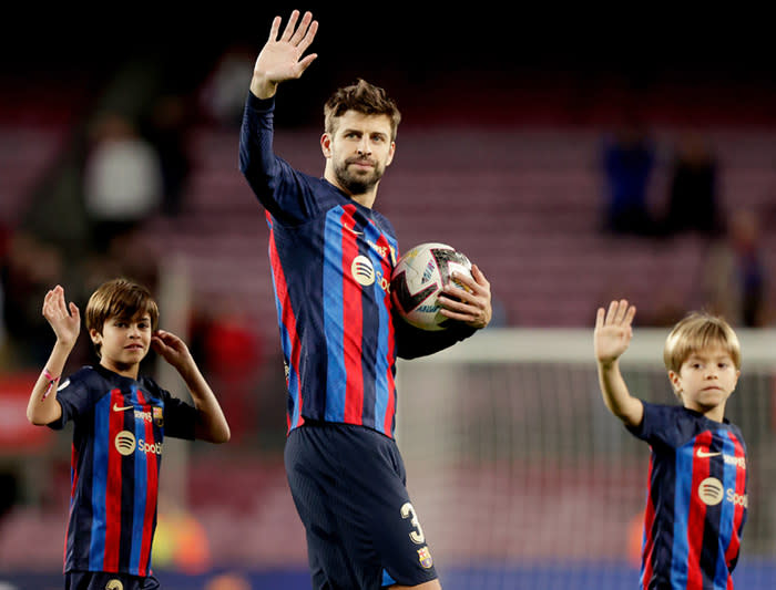 Pique y sus hijos