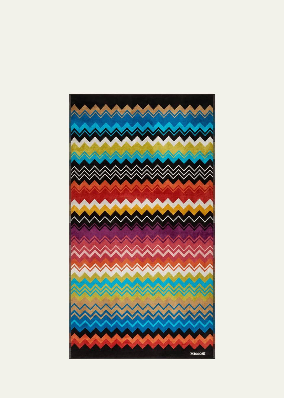 <p><a href="https://go.redirectingat.com?id=74968X1596630&url=https%3A%2F%2Fwww.bergdorfgoodman.com%2Fp%2Fmissoni-home-giacomo-beach-towel-prod174170369&sref=https%3A%2F%2Fwww.harpersbazaar.com%2Ffashion%2Ftrends%2Fg60257022%2Fbest-luxury-beach-towels%2F" rel="nofollow noopener" target="_blank" data-ylk="slk:Shop Now;elm:context_link;itc:0;sec:content-canvas" class="link ">Shop Now</a></p><p>Giacomo Beach Towel</p><p>$255.00</p>