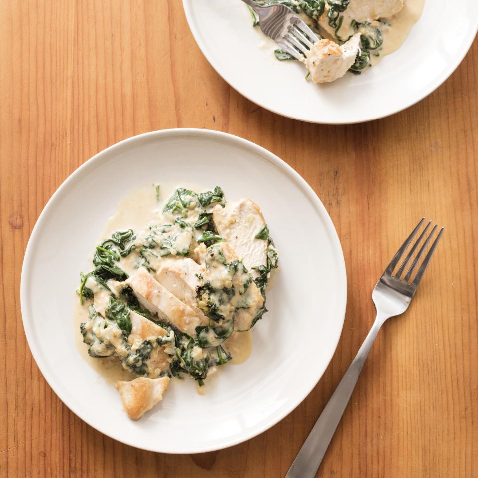 Chicken Breast Florentine