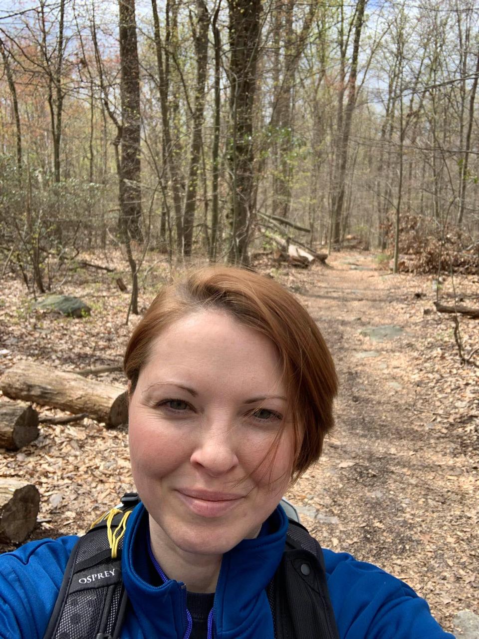 Megan Fitzharris, a Maryland resident, is an avid hiker.