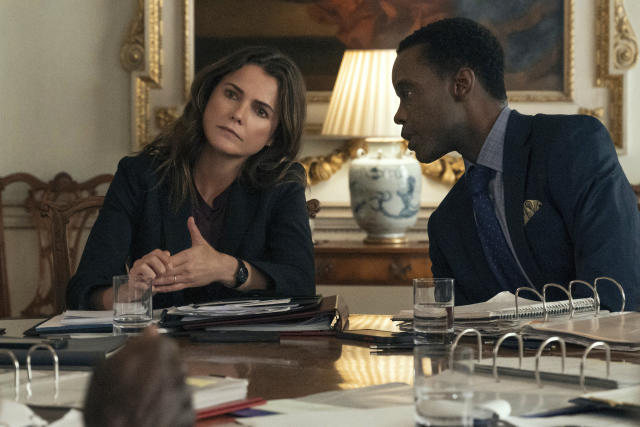 Keri Russell Evolves From Silky Spy To Sweaty Diplomat