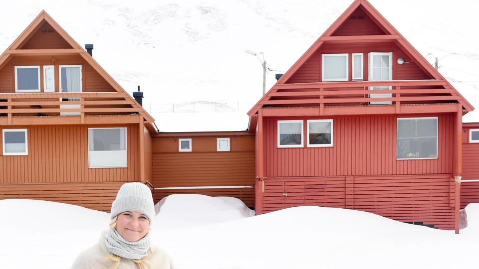 day 1 norwegian royals visit svalbard region