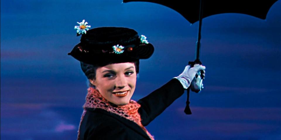 Julie Andrews as Mary Poppins (Shutterstock)
