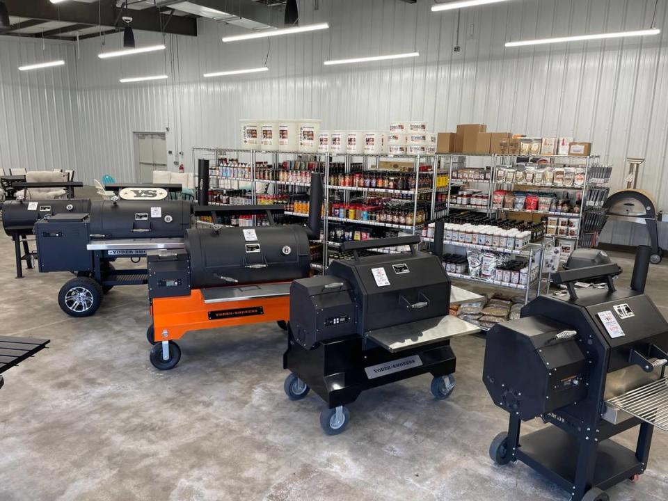 The new All Things Barbecue will carry a deeper line of smokers and grills while the Delano store will have more of a focus on outdoor kitchens and patio furniture, though some of that will be on display at the West Central store as well. “And those are all areas that will continue to grow,” owner Don Cary said.