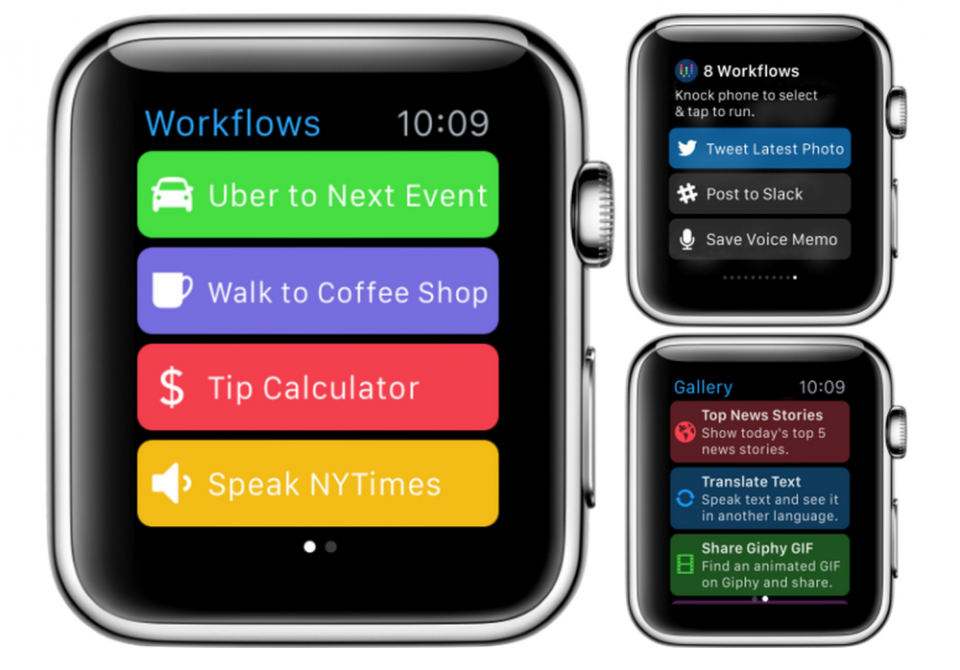 如何在Apple Watch上完成複雜操作？或許IFTTT和Workflow能幫你