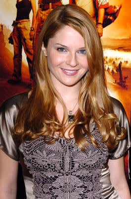 Shannon Lucio at the Hollywood premiere of Paramount Pictures' Sahara