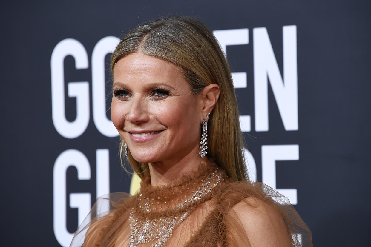 Gwyneth Paltrow shared how she feels now about her divorce from Coldplay frontman Chris Martin, as well as what her relationship is like with Martin's girlfriend Dakota Johnson. (Photo: Steve Granitz/WireImage)