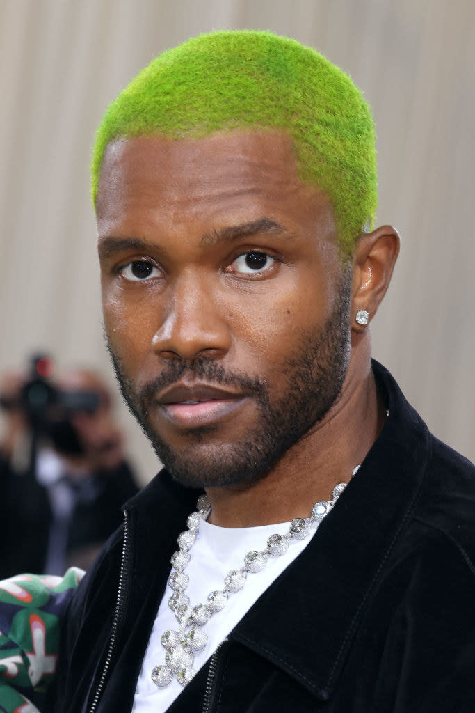 Closeup of Frank Ocean