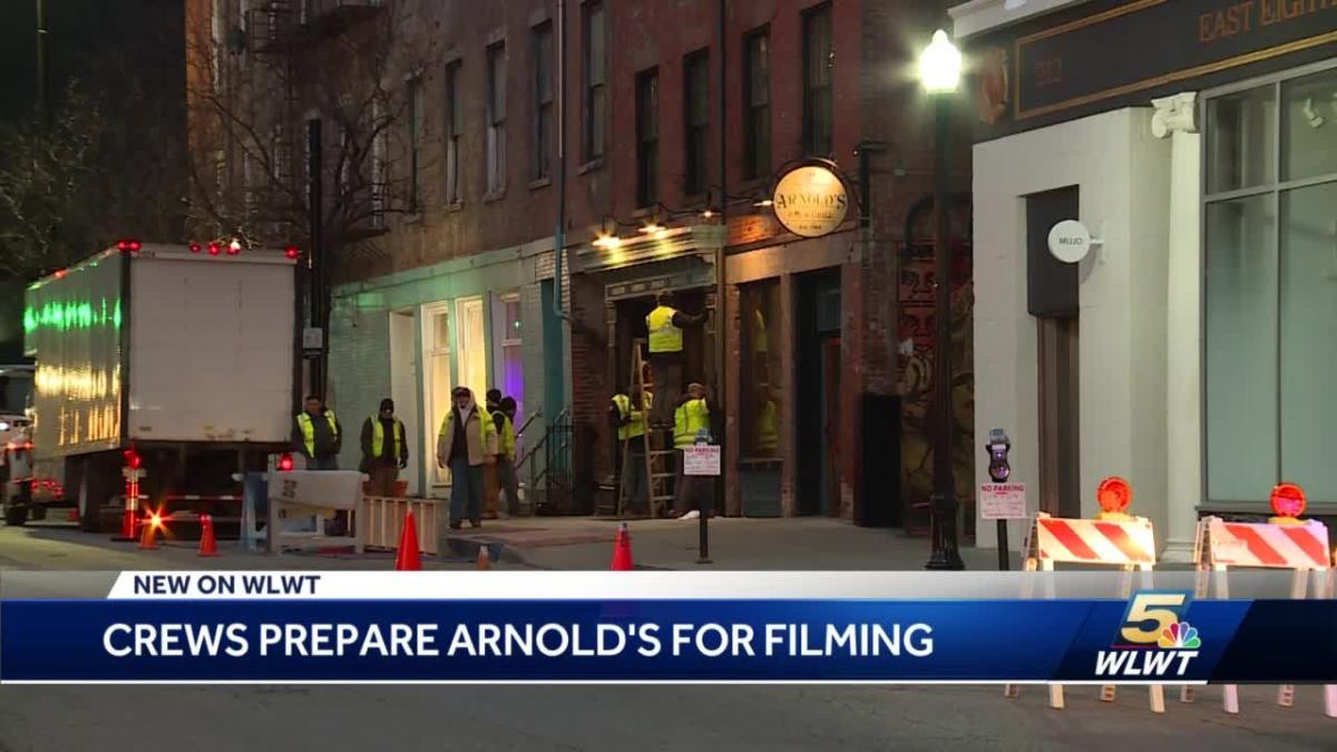 Popular restaurant transformed for movie filming in Cincinnati