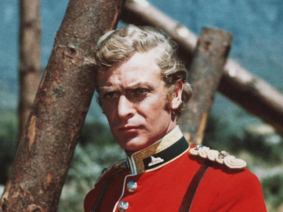 Michael Caine in ‘Zulu’ (Diamond Films/Kobal/Shutterstock)