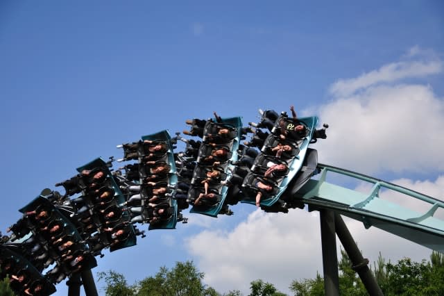 Riders left dangling from Alton Towers rollercoaster