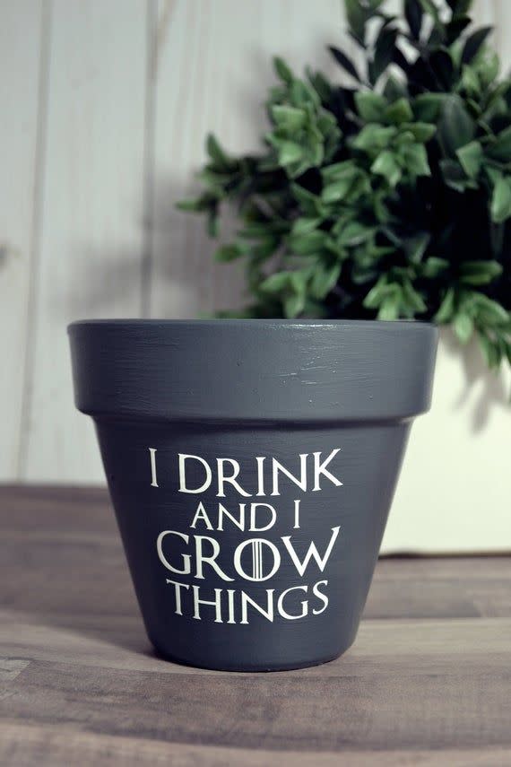 1) 'Game of Thrones' Planter