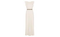 <p>The hunt for a chic jumpsuit is over, as Phase Eight’s sell-out Victoriana number is a serious contender. With a vintage-inspired belt, romantic ruffle shoulders and delicate pleats – it’s a must for summer brides. <a rel="nofollow noopener" href="https://www.phase-eight.com/fcp/product/phase-eight/wedding-dresses/victoriana-bridal-jumpsuit/206292106" target="_blank" data-ylk="slk:Shop now;elm:context_link;itc:0;sec:content-canvas" class="link "><em>Shop now</em></a>. </p>