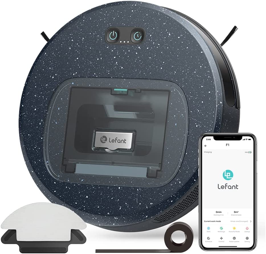 Lefant F1 Robot Vacuum Cleaner. Image via Amazon.