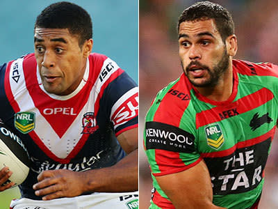 Michael Jennings has roared back into form after moving to the Sydney Roosters, but South Sydney's Greg Inglis has been unstoppable at fullback. It will be an intriguing battle at centre, and Jennings may hold an edge having played in the position more this year.