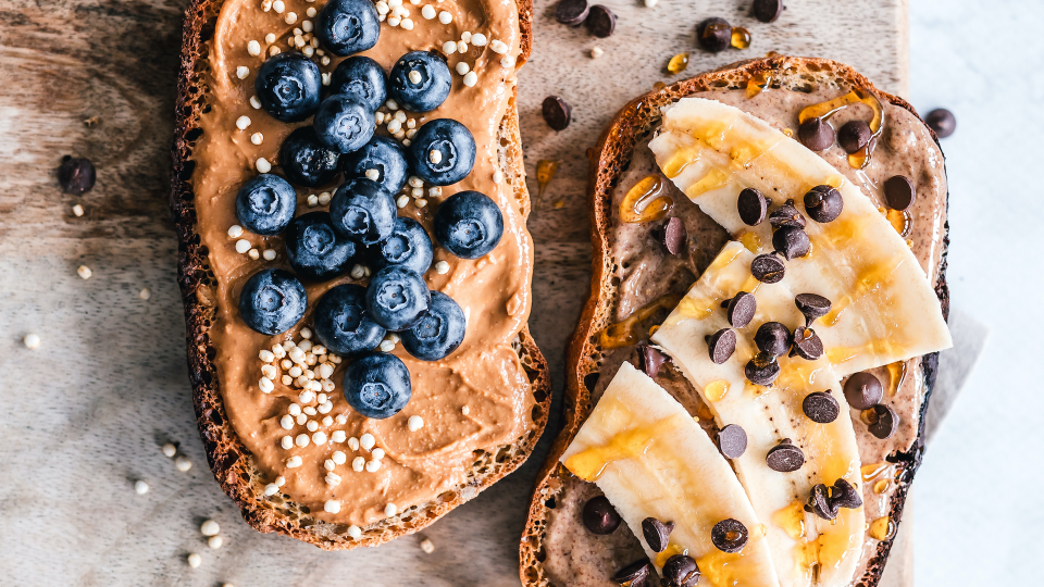 <p> In a rush in the morning? You can't go wrong with a couple of slices of whole grain toast - which can be jazzed up with things like nut butter to suit any taste. It is high in fibre, which a <a href="https://www.bmj.com/content/382/bmj-2022-073939" rel="nofollow noopener" target="_blank" data-ylk="slk:study published in BMJ;elm:context_link;itc:0;sec:content-canvas" class="link ">study published in BMJ</a> found was linked to healthy weight management - it helps promote satiety and was less likely to spike blood sugar compared to simple carbohydrates such as white toast. </p>