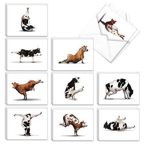 46) 20 Blank Yoga Animal Cards