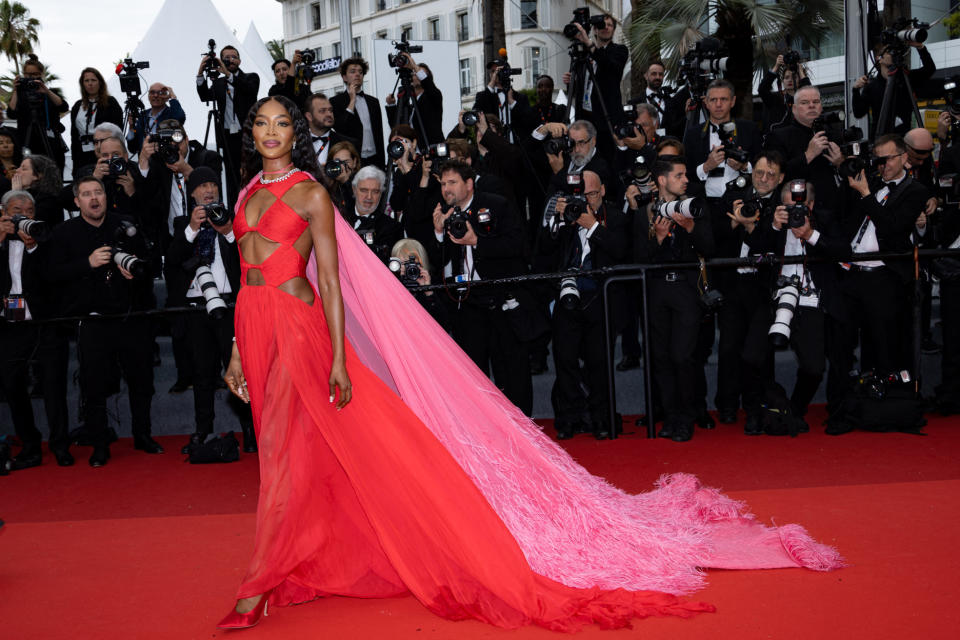 Naomi Campbell porte des bijoux Chopard