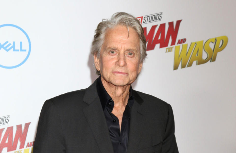 Michael Douglas follows last year's recipient Tom Cruise credit:Bang Showbiz