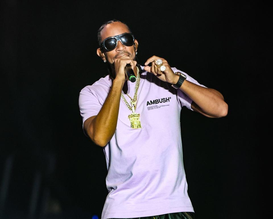 Ludacris brought his Disturbing the Peace crew with him to his Friday night show at the Iowa State Fair.