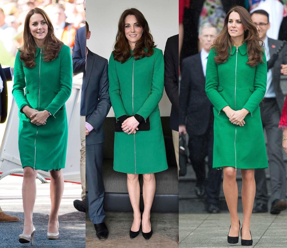 All the Times Kate Middleton Has Repeated Her Favorite Outfits