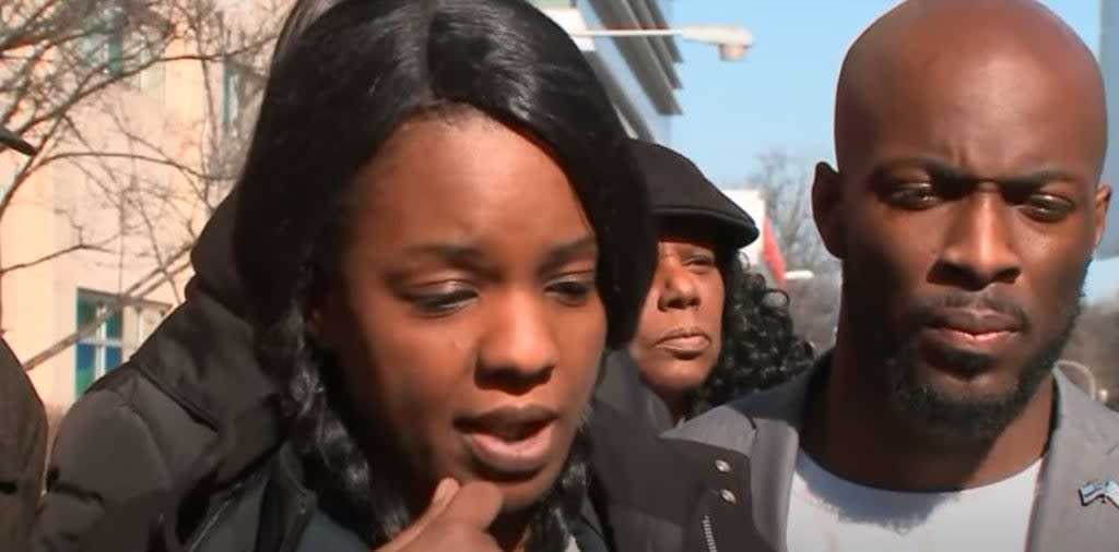 Teirra Black, mother of a 13-year-old boy who attempted to end his life due to racism and eventually two years later succumbed to injuries(Courtesy: WGN News) (WGN News)