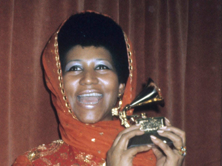 aretha franklin 1972 grammys